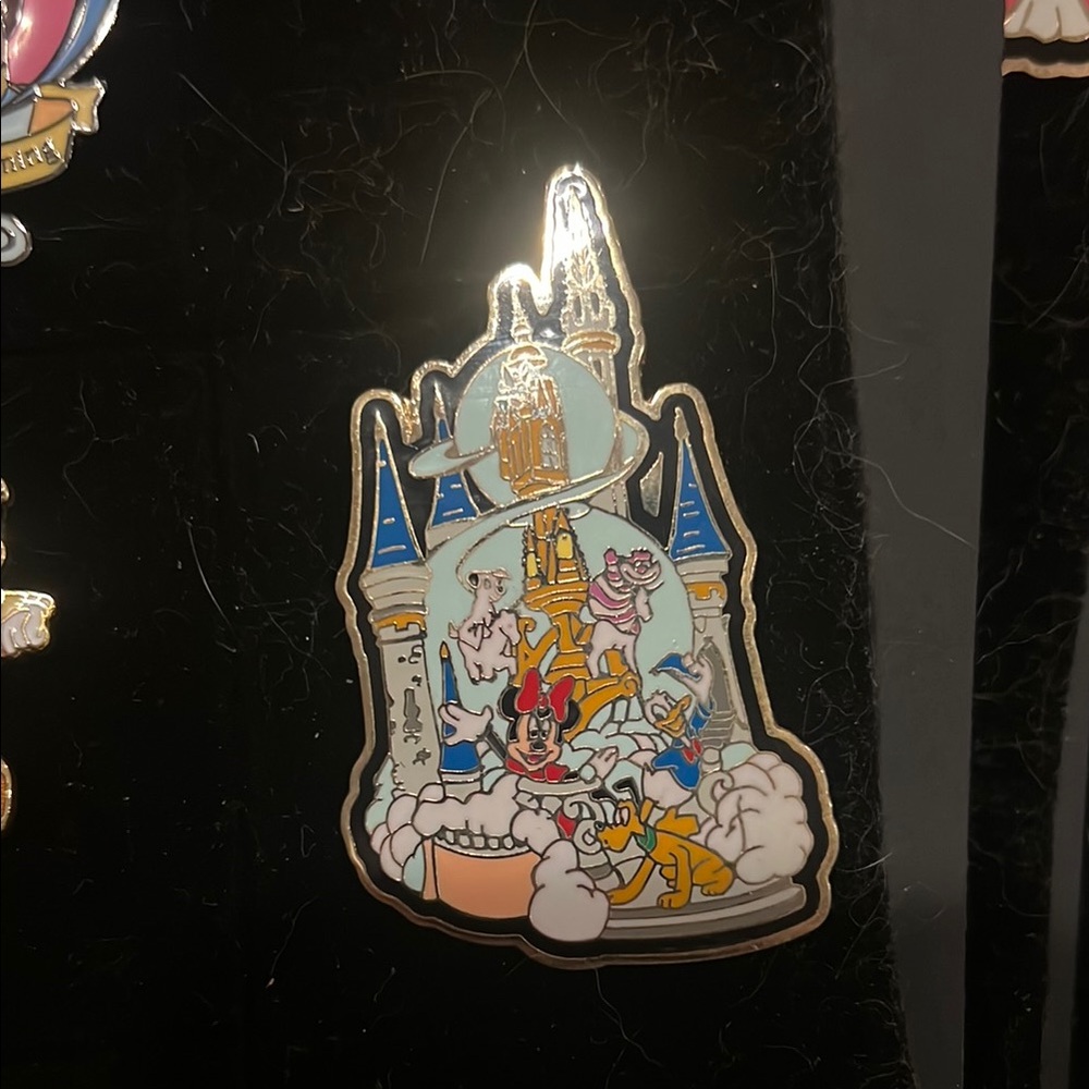 Disney Castle Enamel Pin magic kingdom wdw characters vintage